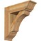 Ekena Millwork Legacy Traditional Rough Sawn Bracket w/ Offset Brace, Western Red Cedar, 8"W x 26"D x 26"H BKT0806X26X26LEC01RWR - alternate 1